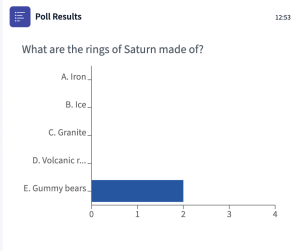 New BBB 3.0 display of poll results